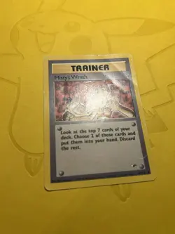 2000 Gym Hero's 114/132 Misty's Wrath Pokemon Trainer HP - Free Shipping - Image 5