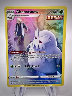 Pokemon TCG Abomasnow Astral Radiance TG01/TG30 Holo Rare - Image 1
