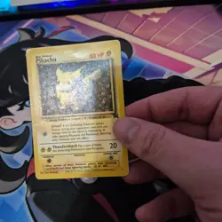 Pokemon TCG Pikachu 1 Black Star Promo 1999 WOTC - HP - Image 3