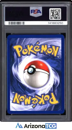 Pokemon 2000 Clefairy 6/130 Holo Base Set 2 PSA 8 - Image 2