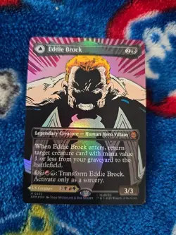 Eddie Brock (0233) (Borderless) Marvel's Spider-Man M 233 FOIL MYTHIC - Image 1