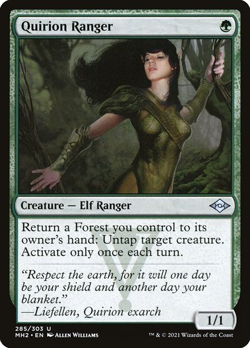MTG - Quirion Ranger - MH2 - Magic the Gathering - Image 1
