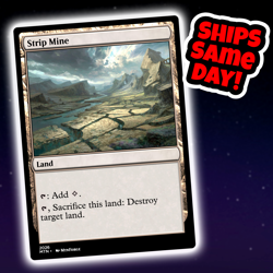 Strip Mine - Custom Art Magic: The Gathering Playtest Card - Commander EDH - Image 1