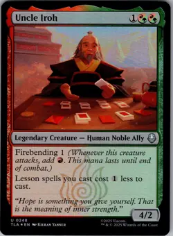 Magic: The Gathering | Uncle Iroh | Avatar: The Last Airbender | LP/NM Foil - Image 1