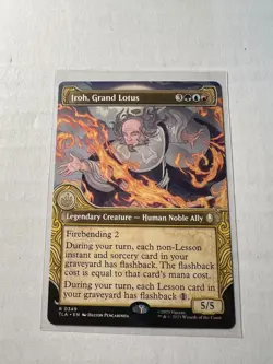 Iroh, Grand Lotus Boarderless (Avatar: The Last Airbender) MTG Near Mint - Image 1