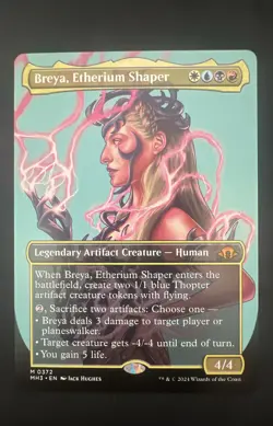 Breya, Etherium Shaper (Borderless) Modern Horizons 3 Regular - Image 1