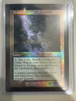 MTG Polluted Delta Retro Frame Foil (#438) – MH3 - Never Played – Mint - Image 3