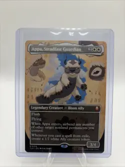 Appa, Steadfast Guardian (Borderless) [TLA - 316] - NM [Normal] TCG MTG - Image 1