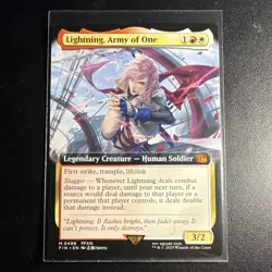 Wizards of the Coast Lightning, Army of One 0498 Mythic ENG - Image 1