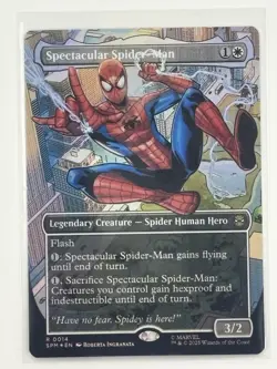 Spectacular Spider-Man (Borderless) Marvel's Spider-Man Foil - Image 1