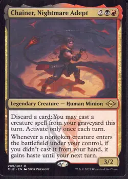 Chainer, Nightmare Adept Modern Horizons 2 - Magic MTG NM - Image 1