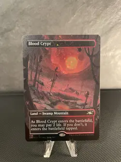 Blood Crypt (Borderless) (Galaxy Foil) Unfinity Foil - Image 1