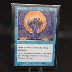 Keep Watch Judgment Regular MTG Magic the Gathering Vintage - Image 1