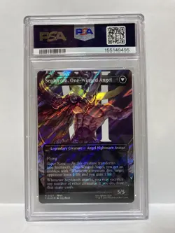 MTG FINAL FANTASY SEPHIROTH, FABLED SOLDIER/SEPHIROTH, ONE-WINGED ANGEL PSA 10 - Image 2