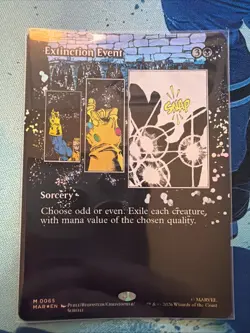Extinction Event (Borderless) Marvel Universe Eternal-Legal Foil - Image 1