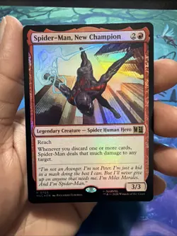 Spider-Man, New Champion Commander: Marvel Super Heroes Foil - Image 1