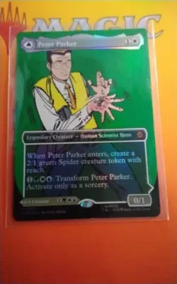 mtg Peter Parker Amazing Spider-Man English Foil - Image 1