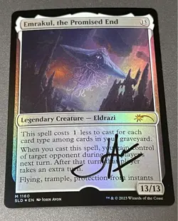 MTG The Promised End, Emrakul English Foil Artist Proof - Image 1