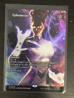 Wizards of the Coast MTG Ephemerate 44 Marvel Rare Holo Full Art EN Magic - Image 1
