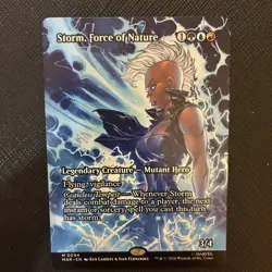 MTG Storm, Force of Nature (Borderless) Marvel Universe Eternal-Legal Regular - Image 1