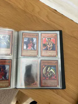 Yugioh Vintage Trading Card Holder Binder 1996 KAIBA + YUGI LOT - Image 5