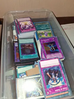 YUGIOH 100 CARD ALL HOLOGRAPHIC HOLO FOIL COLLECTION LOT! SUPER, ULTRA, SECRETS! - Image 1