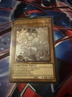 YuGiOh Ash Blossom & Joyous Spring UP01-EN003 Ultimate Rare NM - Image 1
