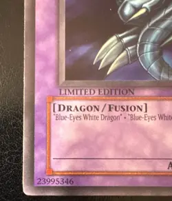 Blue-Eyes Ultimate Dragon JMP-EN005 Limited Edition-Lightly Played - Image 2
