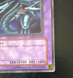 Blue-Eyes Ultimate Dragon JMP-EN005 Limited Edition-Lightly Played - Image 3