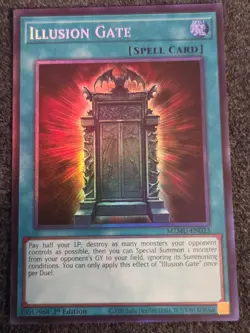 Yu-Gi-Oh! Illusion Gate, Collectors Rare, 1st Ed MZMU-EN023, NM - Image 1