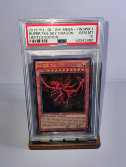 Yu-Gi-Oh Slifer the Sky Dragon CT13-EN001 Mega Tins Secret Rare PSA 10 - Image 2
