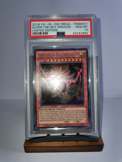 Yu-Gi-Oh Slifer the Sky Dragon CT13-EN001 Mega Tins Secret Rare PSA 10 - Image 3