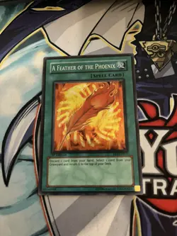 A Feather of the Phoenix NM 1st Edition Super Rare FET-EN037 Yu-Gi-Oh! - Image 1