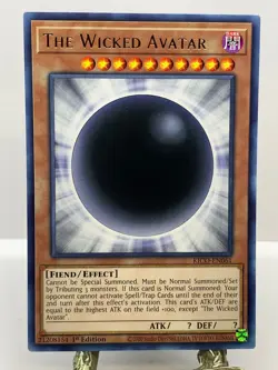 THE WICKED AVATAR KICO-EN061 RARE KING'S COURT YU-GI-OH FIRST EDITION - Image 1