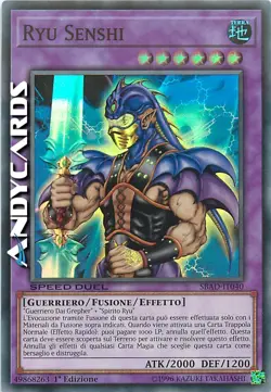 RYU SENSHI (SPEED DUEL) • Super R • SBAD IT040 • 1Ed • Yugioh! • ANDYCARDS - Image 1