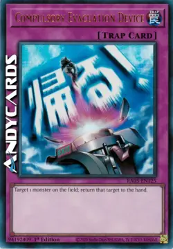 COMPULSORY EVACUATION DEVICE • Ultra R • RA05 EN125 • 1Ed • Yugioh! • ANDYCARDS - Image 1