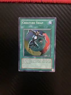 Yugioh Creature Swap DB2-EN190 Super Rare LP - Image 1