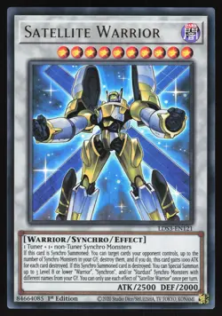 Satellite Warrior - LDS3-EN121 - Ultra Rare - 1st Edition Yugioh - Image 1