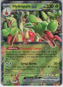 Hydrapple ex 011/131 Double Rare Holo Prismatic Evolutions - Near Mint - Image 1