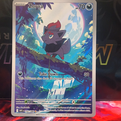 Pokemon TCG Zorua 142/086 Sv White Flare Illus Rare Holo Eng - Image 1