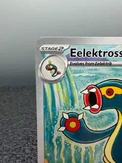 2025 POKEMON Eelektross Black Bolt 115/86 Illustration Rare NM - Image 2