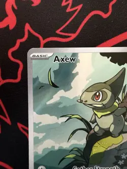 Axew - 145/086 SV:Black Bolt Illustration Rare Pokemon TCG - Image 2