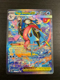 Mega Greninja EX Holo Secret Rare SAR #116/86 - Image 1