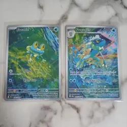Pokemon TCG Frogadier 089/086 AND Froakie 088/086 - Chaos Rising - NM English✅ - Image 1