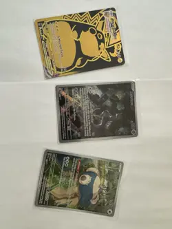 Pokemon TCG Lot Of 3 Cards. Pikachu VMAX / Mewtwo & Snorlax Promos - Image 1