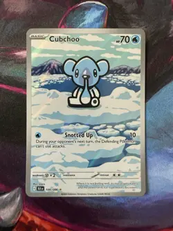 Cubchoo 109/086 Holo Illustration Rare Black Bolt Pokemon Holo NM/M - Image 1