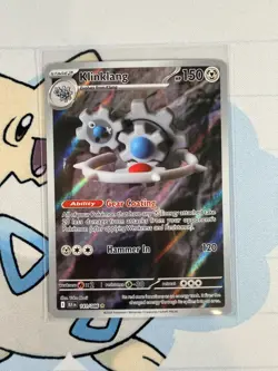 Klinklang 141/086 Sv: Black Bolt Illustration Rare Holo Pokemon TCG Card - Image 1