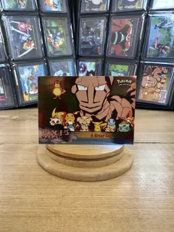 A Great Day #58 – Topps Pokemon Pikachu’s Vacation Holo Foil Blue Logo - Image 1