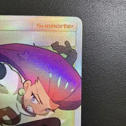 Pokemon Jessie & James Full Art Ultra Rare Holo 68/68 Hidden Fates NM 2019 - Image 2