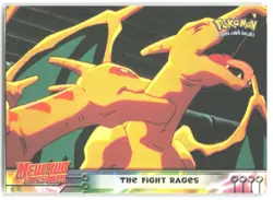 1998 Pokemon The First Movie #35 The Fight Rages Blue Label - Image 1